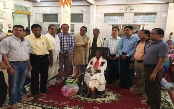 H.E.Mr.Nandan Singh Bhaisora , Consul General of India, Mandalay attended Honouring more than 100 Sr. Citizens age 61 to 105 yrs. 