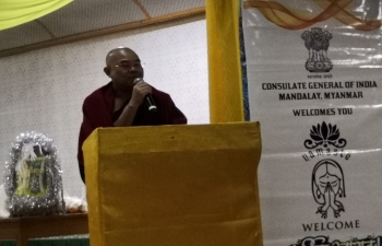 Consulate with Indian Diaspora in Pyin Oo Lwin, organised Basant Panchami Mahoutsav - with Puja, classical songs, announcement of GoI Scholarship Schemes including Know India Programme and distribution of books on Indian Culture, Yoga, Hindi etc.
