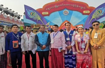 Glimpses of Thingyan Inaugural Function in Mandalay