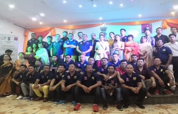 Mami Thawan's Musical Evening at Mandalay by visiting 54 member Delegation from Film Industry, Manipur