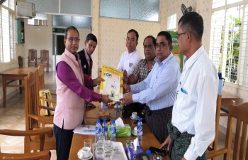 CG meeting with Border Trade Chamber of Commerce, Tamu regarding enhancement of Border Trade and Investment between India and Myanmar, facilitation of visa and other issues.