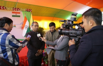 Republic Day of India Flag Hoisting Ceremony in Mandalay attended by more than 450 people from various towns of Upper Myanmar including Taunggyi, Mogok, Chauk, Kyaukse, Pyin Oo Lwin, Salin, Magway, Monywa, Pakokku, as well as ASI Team, Patron, NLD, Director (Sports) etc being present, followed by cultural programme.