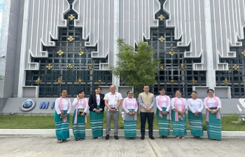 Consul General’s visit to Myanmar Institute of Information Technology (MIIT) (August 25, 2023)